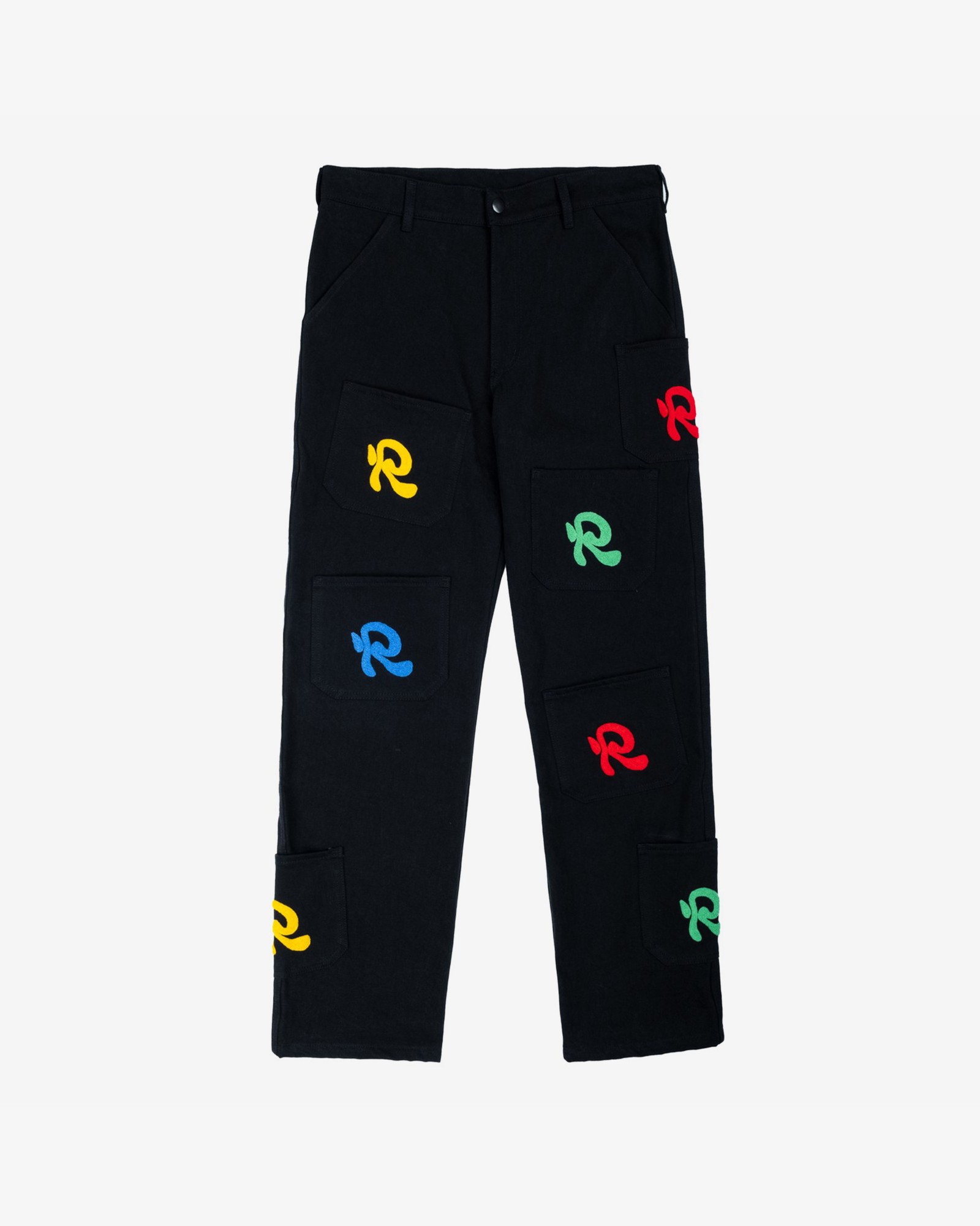 MULTICOLOR BLACK JEANS