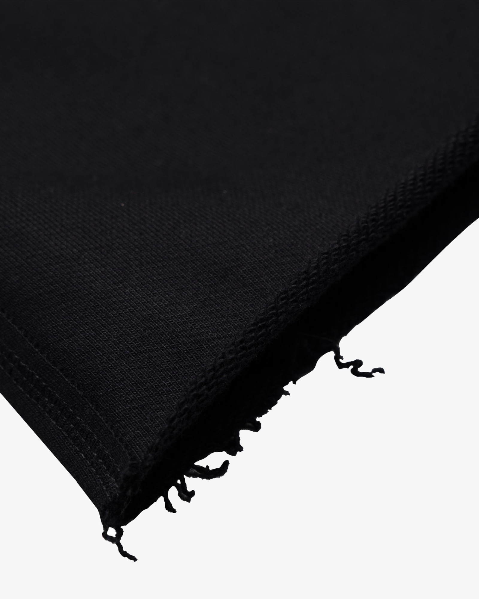 FLARED BLACK SWEATPANTS