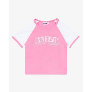 WOMEN RAGLAN UNIVERSITY BABY T-SHIRT