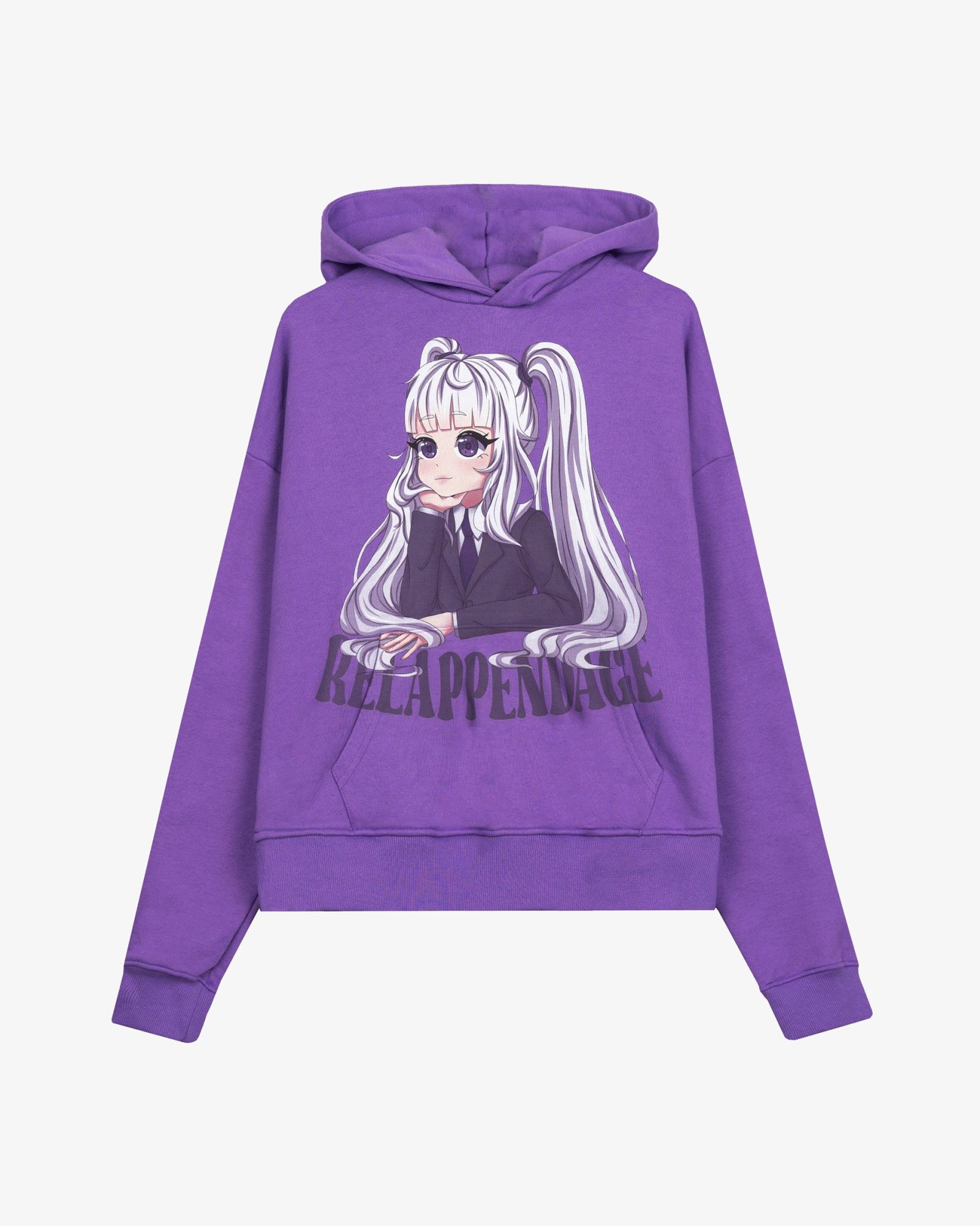 RELAPPENDAGE PURPLE HOODIE RELAPPENDAGE PURPLE HOODIE