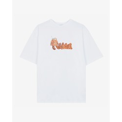 RUST WHITE T-SHIRT 