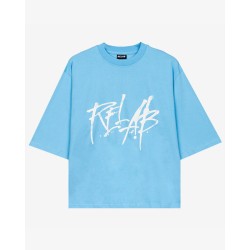 SPLATTER BLUE T-SHIRT 