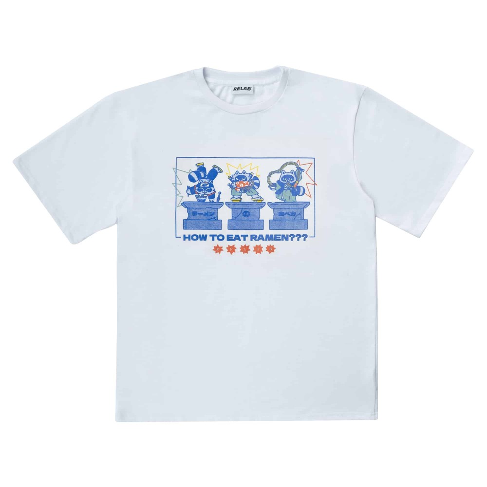 TANUKI T-SHIRT WHITE