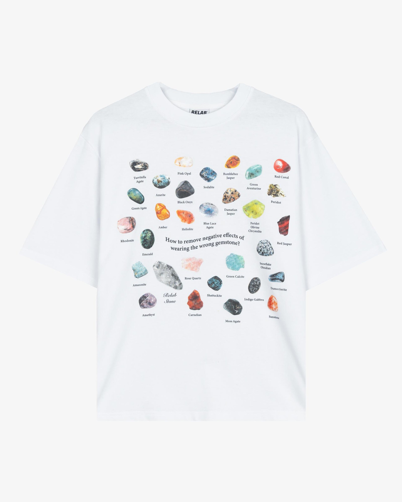 STONES WHITE T-SHIRT