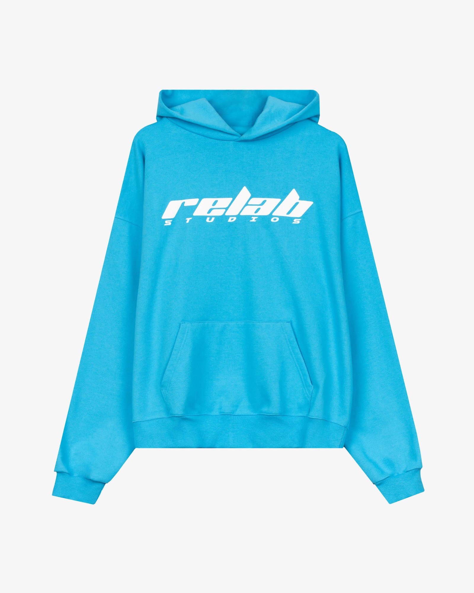 RELAB STUDIOS HOODIE BLUE RELAB STUDIOS HOODIE BLUE