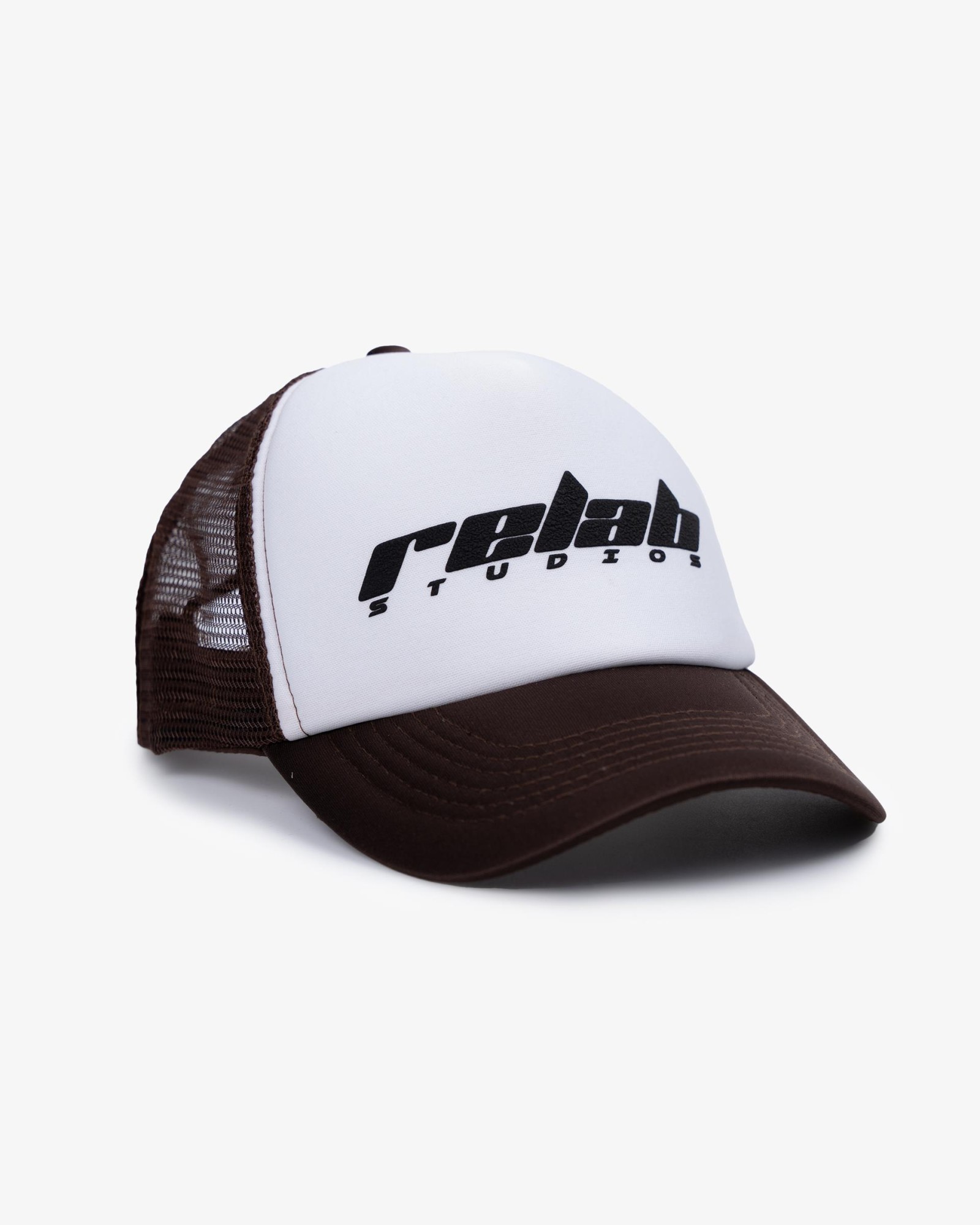 RELAB STUDIOS BROWN TRUCKER CAP