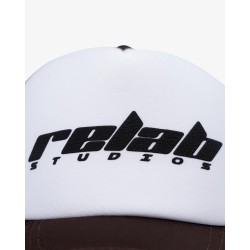 RELAB STUDIOS BROWN TRUCKER CAP 