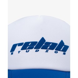 RELAB STUDIOS BLUE TRUCKER CAP 