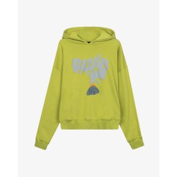 VOLCANO OLIVE HOODIE 