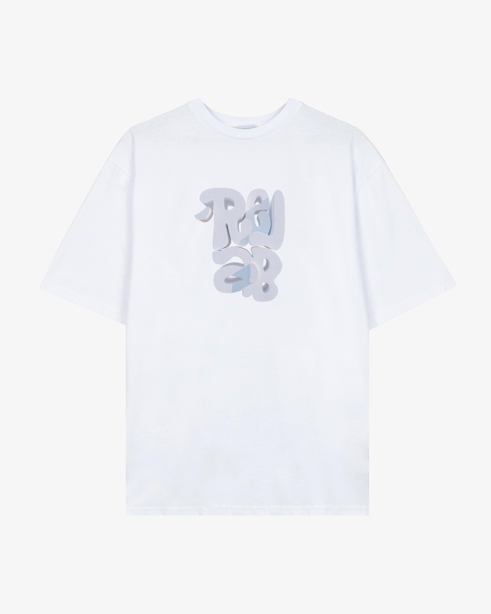 WHITE 3D T-SHIRT