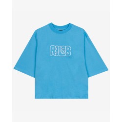 WOBBLY BLUE T-SHIRT 