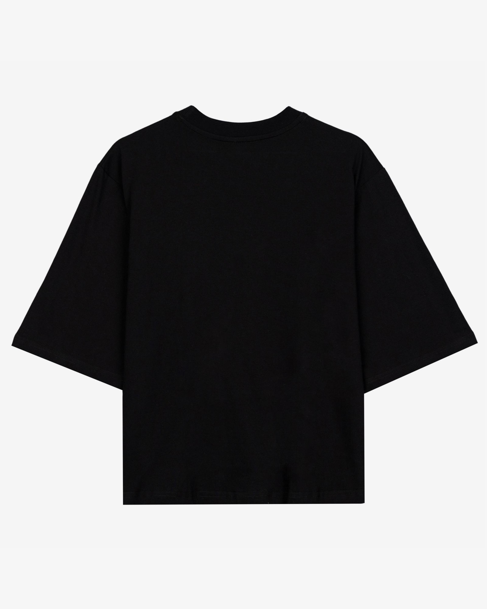 WOBBLY BLACK T-SHIRT