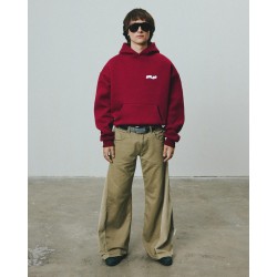 COZY SMALL BURGUNDY HOODIE 