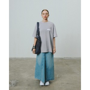 COZY SMALL SOLID GREY T-SHIRT