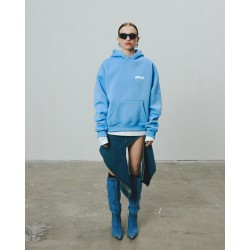 COZY SMALL BLUE HOODIE 