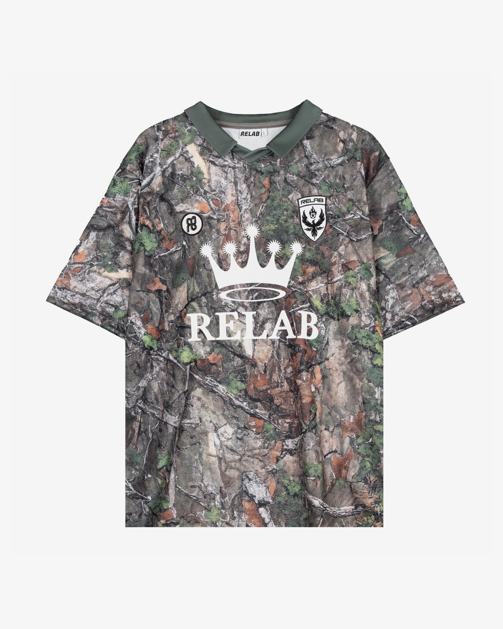 CAMO FOOTBALL T-SHIRT