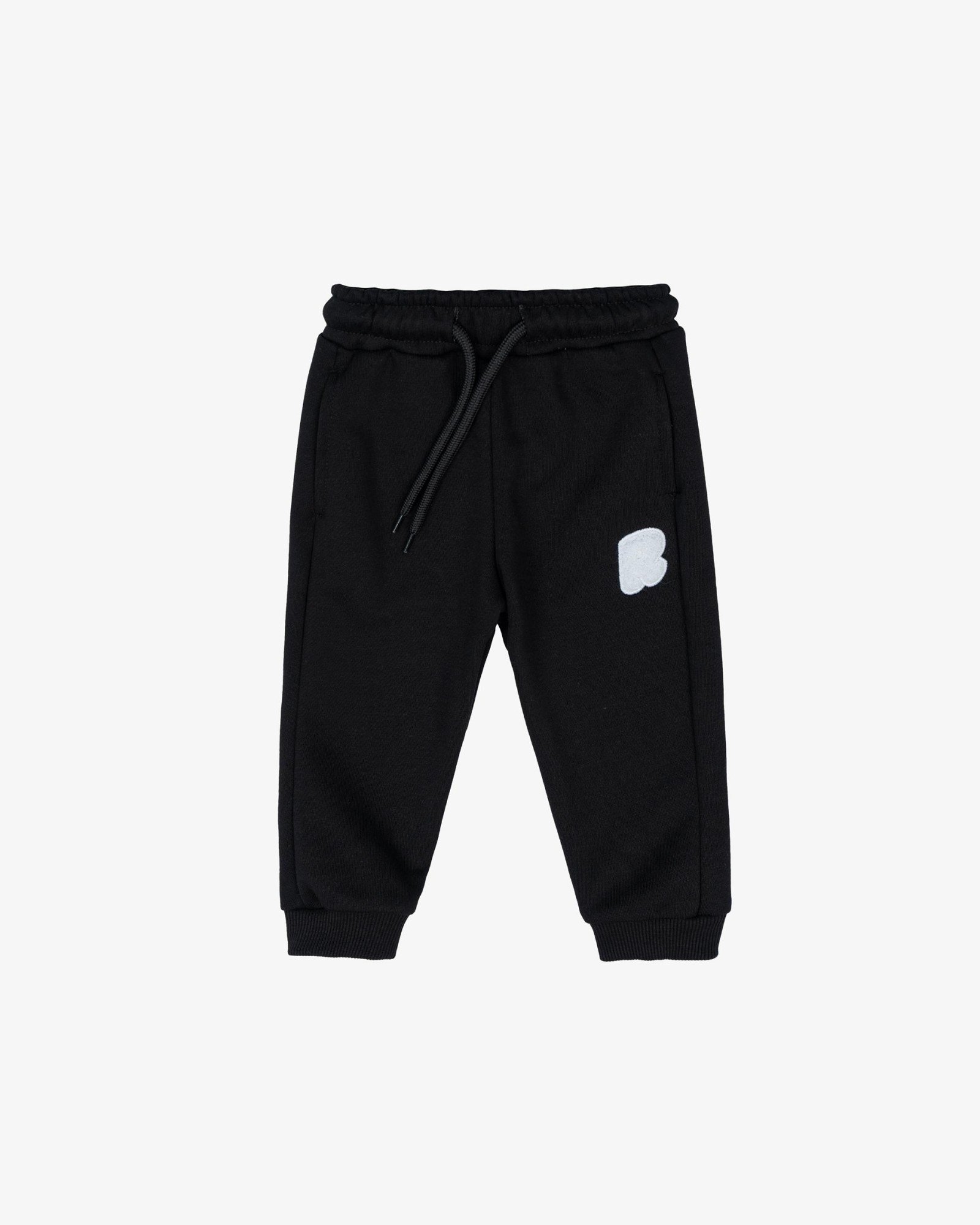 KIDS BLACK SWEATPANTS