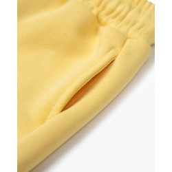 KIDS YELLOW SWEATPANTS 