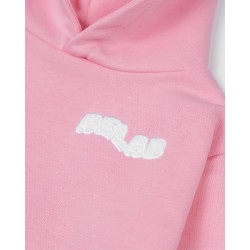 KIDS PINK HOODIE 