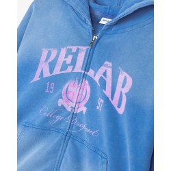 FADED BLUE HOODIE 