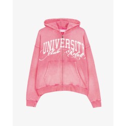 FADED PINK HOODIE 