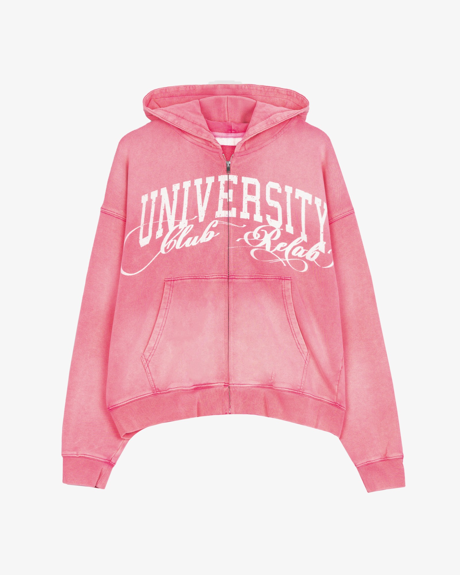 FADED PINK HOODIE