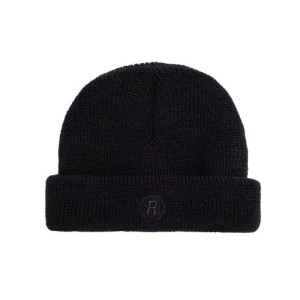 R BLACK BEANIE