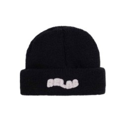 BASIC BLACK PINK BEANIE 