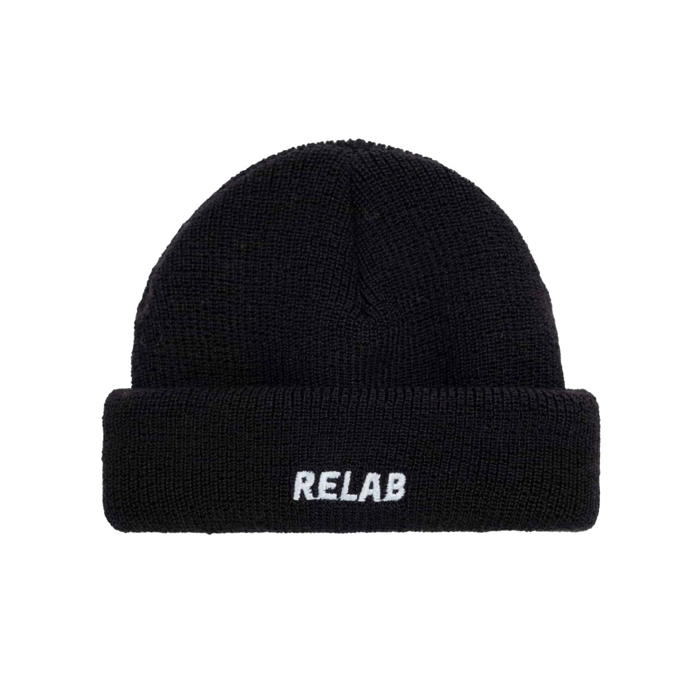 LOGO BLACK BEANIE