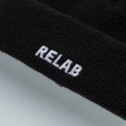 LOGO BLACK BEANIE 