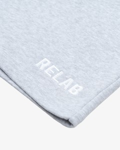 GREY WASHED BASIC SHORTS