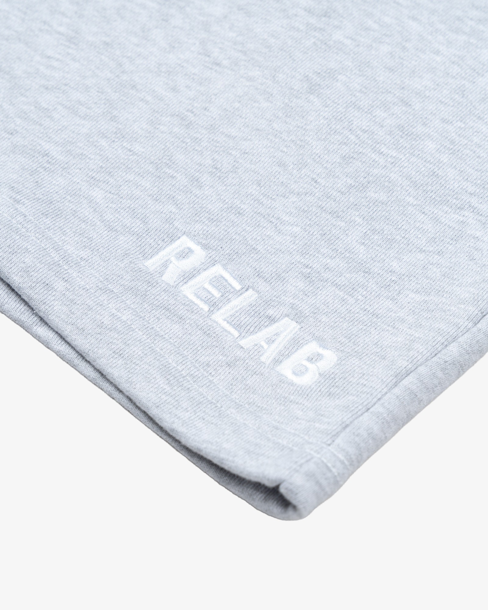 GREY WASHED BASIC SHORTS