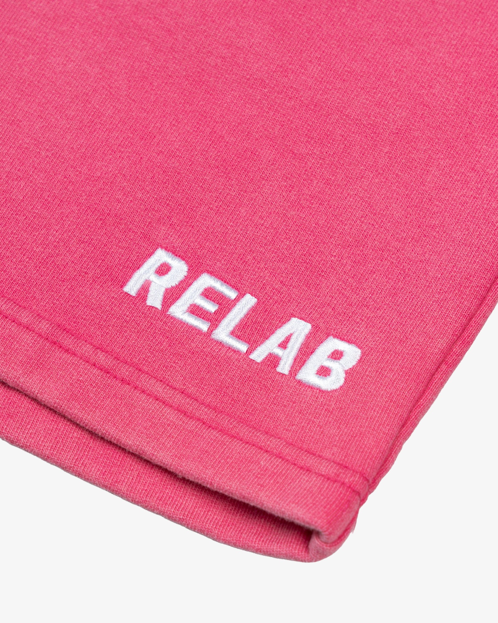 PINK WASHED BASIC SHORTS