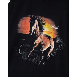 HORSE BLACK T-SHIRT 