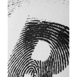 FINGERPRINT WHITE T-SHIRT 
