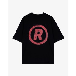 "R" TEE BLACK 