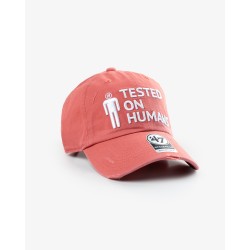 TESTED ON HUMANS WASHED RED CAP x 47 BRAND 
