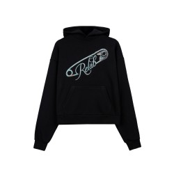 PIN BLACK HOODIE 