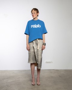 TYPO 1 BLUE T-SHIRT