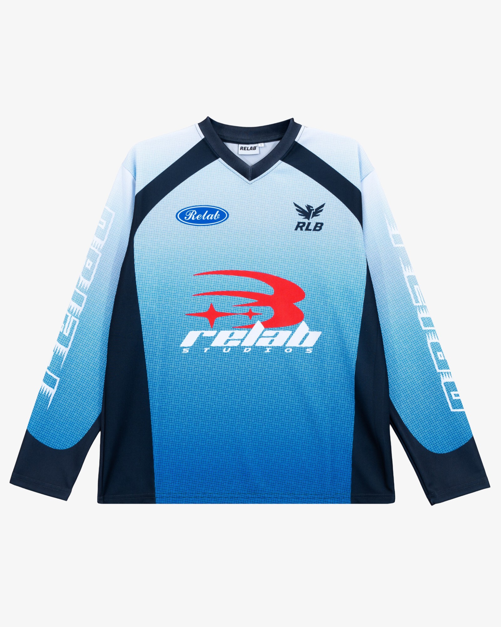 MOTOCROSS WHISTLER BLUE LONGSLEEVE