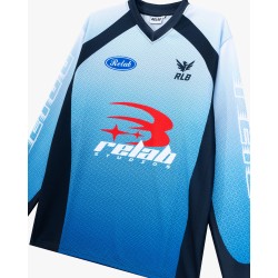 MOTOCROSS WHISTLER BLUE LONGSLEEVE 