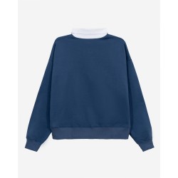 COLLAR SWEATSHIRT 