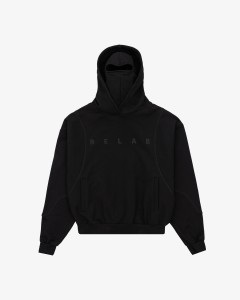 MASK HOODIE BLACK