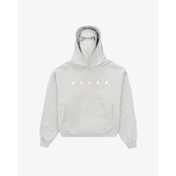 MASK HOODIE GREY 