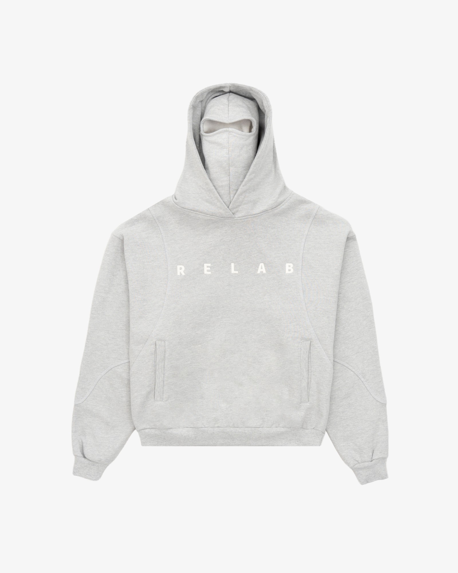MASK HOODIE GREY
