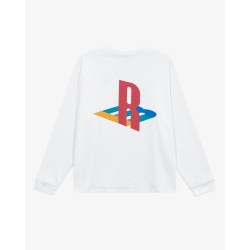 PLAY WHITE LONGSLEEVE 