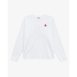 PLAY WHITE LONGSLEEVE 