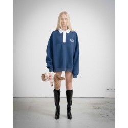 COLLAR SWEATSHIRT 