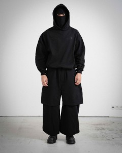 MASK HOODIE BLACK