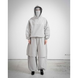 MASK HOODIE GREY 